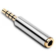 Kable - Redukcja adapter mini Jack OMTP na CTIA RMJ4P-N Roxtone - miniaturka - grafika 1