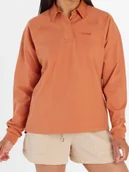 Bluzy damskie - Marmot Bluza "Rugby" w kolorze pomarańczowym - miniaturka - grafika 1