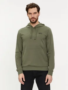 EA7 Emporio Armani Bluza 8NPM04 PJ05Z 1846 Zielony Regular Fit - Bluzy męskie - miniaturka - grafika 1