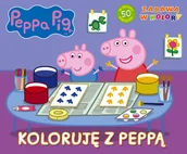 Powieści i opowiadania - PRACA ZBIOROWA Świnka Peppa. Zabawa w kolory. Koloruję z Peppą - miniaturka - grafika 1