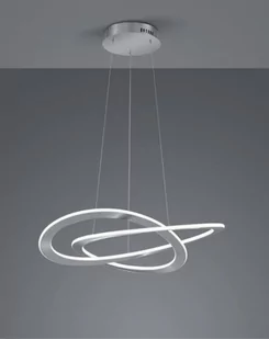 Trio OAKLAND Nikiel mat LED ściemnialna 52W 3000K Lampa wisząca 321710107 - Lampy sufitowe - miniaturka - grafika 1
