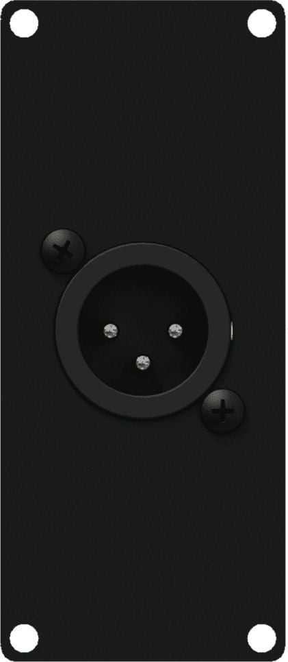 Caymon Moduł CASY ze złączem XLR męskim CASY122/B