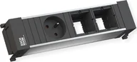 Listwy zasilające - Bachmann Listwa zasilająca POWER FRAME lis. zasil. 1x230V, 2x wolne miejsce - 91 (916.003) - miniaturka - grafika 1