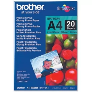 Brother Papier Innobella 260g A4 Błyszczący Innobella 260g A4 Błyszczący - Papier do drukarek - miniaturka - grafika 2