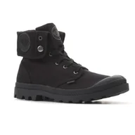 Botki damskie - Palladium Damskie Baggy Boots botki 92353 czarne, czarny, 37 eu - miniaturka - grafika 1