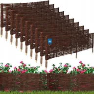 Ogrodzenia - 10x PALISADA OGRODOWA WIKLINOWA OBRZEŻE TRAWNIKOWE WBIJANE PŁOTEK 120X40 cm - miniaturka - grafika 1