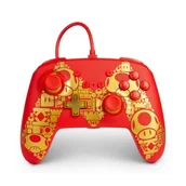 Kontrolery do Nintendo - POWERA Switch Pad Super Mario Golden M (1516987-01) - miniaturka - grafika 1