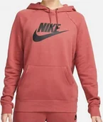 Bluzy damskie - Nike Bluza Nike Sportswear Essential Hoddie PO HBR DX2319 691 - miniaturka - grafika 1