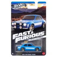 Samochody i pojazdy dla dzieci - Hot Wheels Szybcy I Wściekli Fast & Furious Brian O'Conner Autko Samochodzik Resorak Model 1970 Ford Escort RS1600 4/5 - miniaturka - grafika 1