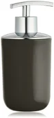 Dozowniki papieru i mydła dla firm - Wenko Dozownik do mydła Brasil, czarny, 8x16,5 cm - miniaturka - grafika 1