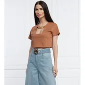 Koszulki i topy damskie - Patrizia Pepe T-shirt | Regular Fit - miniaturka - grafika 1