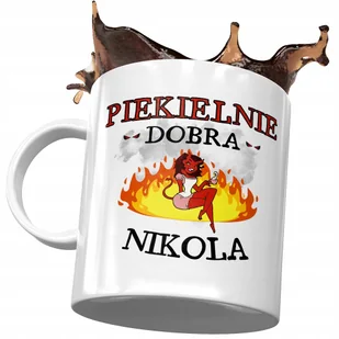 Kubek Dla Nikoli Przyjaciółki Żony Siostry Prezent z Nadrukiem ze Zdjęciem + Opakowanie na prezent (wzór 03) - Kubki - miniaturka - grafika 1