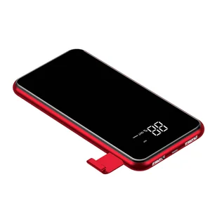 Baseus Bracket Wireless Charger power bank 8000 mAh bezprzewodowa ładowarka Qi czerwony (PPALL-EX09) - Ładowarki do telefonów - miniaturka - grafika 2
