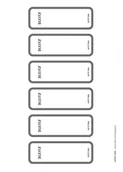 Etykiety do drukarek - Leitz Etykiety grzbietowe do zapisywania na komputerze samoprzylepne do segregatorów Leitz 180°, 60 sztuk, 36 x 111 mm, papier, 16930085 - miniaturka - grafika 1