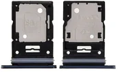 Części serwisowe do telefonów - SZUFLADKA KARTY SIM DO SAMSUNG A53 5G A536 CZARNY - miniaturka - grafika 1