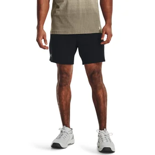 Męskie Spodenki UNDER ARMOUR UA VANISH WOVEN 6IN SHORTS 1373718-001 – Czarny - Spodenki męskie - miniaturka - grafika 1