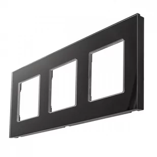 Maclean Szklana ramka potrójna MCE731B Czarna - Żarówki LED - miniaturka - grafika 3