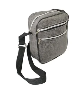 Skórzana Torba Męska Średnia Pionowa POPIELTA Antoszczyk (PL) 20 x 16 x 5 [cm] - Torby męskie - miniaturka - grafika 1