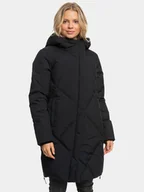 Kurtki damskie - Roxy Kurtka puchowa Abbie Jk Otlr ERJJK03550 Czarny Regular Fit - miniaturka - grafika 1