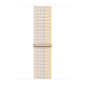 Akcesoria do smartwatchy - Apple Opaska sportowa w kolorze księżycowej poświaty do koperty 38mm / 40mm / 41mm / 42mm - rozmiar uniwersalny - miniaturka - grafika 1