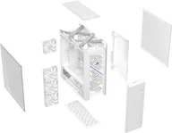 Obudowy komputerowe - Obudowa Asus Case ROG Strix Helios II GX601S, E-ATX, Przezroczysty panel boczny, 4x 140mm Fan, biały 90DC00W3-B39000 - miniaturka - grafika 1