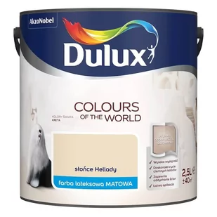 Dulux Farba Dulux Kolory Świata- słońce Hellady, 2.5l - Farby zewnętrzne - miniaturka - grafika 1