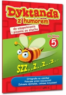 Greg praca zbiorowa Dyktanda z humorem do klasy 5 - Materiały pomocnicze dla uczniów - miniaturka - grafika 3