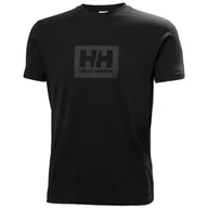 Koszulki sportowe męskie - Koszulka męska Helly Hansen Hh Box T Rozmiar: M / Kolor: czarny - miniaturka - grafika 1