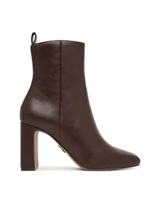 Steve Madden Botki Adelisa SM11002626 Brązowy - Botki damskie - miniaturka - grafika 1