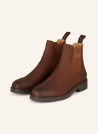 Botki damskie - Gant Botki Chelsea Prepdale braun - miniaturka - grafika 1