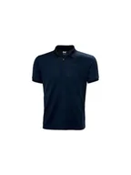 Koszulki męskie - Koszulka polo męska HELLY HANSEN HP 1/2 ZIP POLO granatowa 2XL - miniaturka - grafika 1