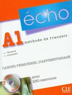 Książki do nauki języka hiszpańskiego - CLE International Język francuski,  Echo A1 - ćwiczenia, klasa 1, szkoła ponadgimnazjalna (+ CD) - Pecheur J., Girardet J. - miniaturka - grafika 1