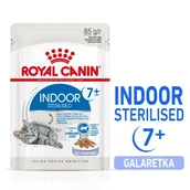 Mokra karma dla kotów - ROYAL CANIN Indoor 7+ Sterilised 12x85g - miniaturka - grafika 1