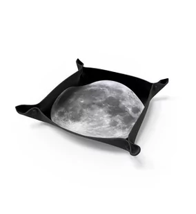 Tacka na kości - Dice Tray - Księżyc - Gadżety dla graczy - miniaturka - grafika 1