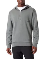 Bluzy męskie - Replay Męska bluza z kapturem, 437 Castor Grey, L - miniaturka - grafika 1