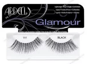 Ardell Glamour 111 Black Sztuczne rzęsy na pasku Czarne 1 para 74764611109 - Sztuczne rzęsy i akcesoria Ardell Glamour 111 Black Sztuczne rzęsy na pasku Czarne 1 para 74764611109 - Sztuczne rzęsy i akcesoria - miniaturka - grafika 1