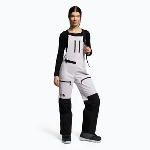 Spodnie snowboardowe damskie The North Face Ceptor Bib fioletowe NF0A7T5480U1 - Spodnie narciarskie - miniaturka - grafika 1