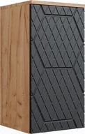 Szafki łazienkowe - Vicco Szafka łazienkowa Irma, 30 x 59 cm 2 przedziały, łazienka, Złoty dąb energetyczny/Antracyt - miniaturka - grafika 1