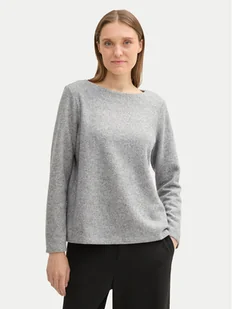 Tom Tailor Sweter 1043168 Szary Regular Fit - Swetry damskie - miniaturka - grafika 1
