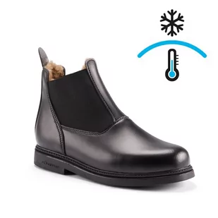 Ciepłe sztyblety jeździeckie dla dzieci FOUGANZA 160 Warm - Buty do jazdy konnej - miniaturka - grafika 1