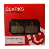 Hamulce rowerowe - Clarks, Okładziny hamulcowe, VRX826 PRO Metaliczne Hope Mono Mini, czarny - miniaturka - grafika 1