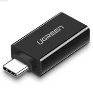 Adaptery i przejściówki - UGREEN Adapter USB-A 3.0 do USB-C 3.1 UGREEN US173 (czarny) - miniaturka - grafika 1
