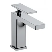 Baterie umywalkowe - HANSGROHE 73010000 Tecturis E Jednouchwytowa bateria umywalkowa 110 z kompletem odpływowym, Chrom - miniaturka - grafika 1