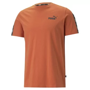 Koszulki sportowe męskie - T-shirt z krótkim rękawem męski Puma ESS+ TAPE - grafika 1