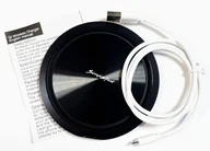 Ładowarki do telefonów - Indukcyjna ładowarka bezprzewodowa WR-6 Uniwersalna black - miniaturka - grafika 1