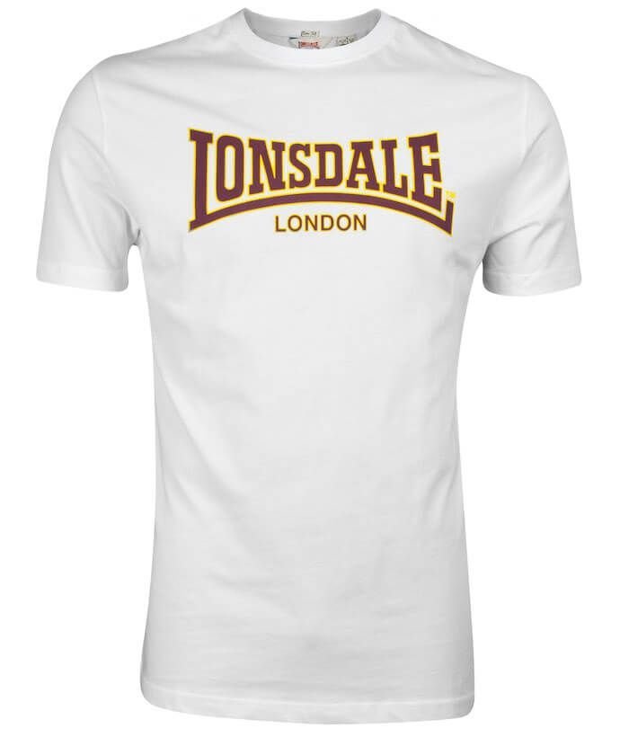T-shirt Lonsdale CLASSIC biały-XL