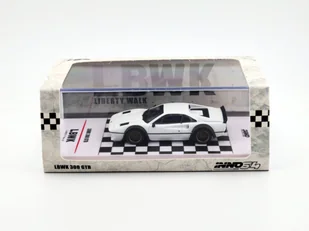 INNO64 Ferrari 308 GTB Liberty Walk LBWK White - Samochody i pojazdy dla dzieci - miniaturka - grafika 1