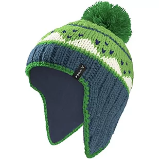 Vaude Unisex dziecięca czapka Kids Knitted Cap Iv niebieski steelblue S 40184 - Czapki damskie - miniaturka - grafika 1