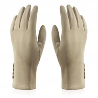 Rękawiczki - BETLEWSKI Zimowe rękawiczki do telefonu modne markowe ciepłe eleganckie - miniaturka - grafika 1