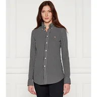 Koszule damskie - POLO RALPH LAUREN Koszula Slim Fit knit oxford - miniaturka - grafika 1